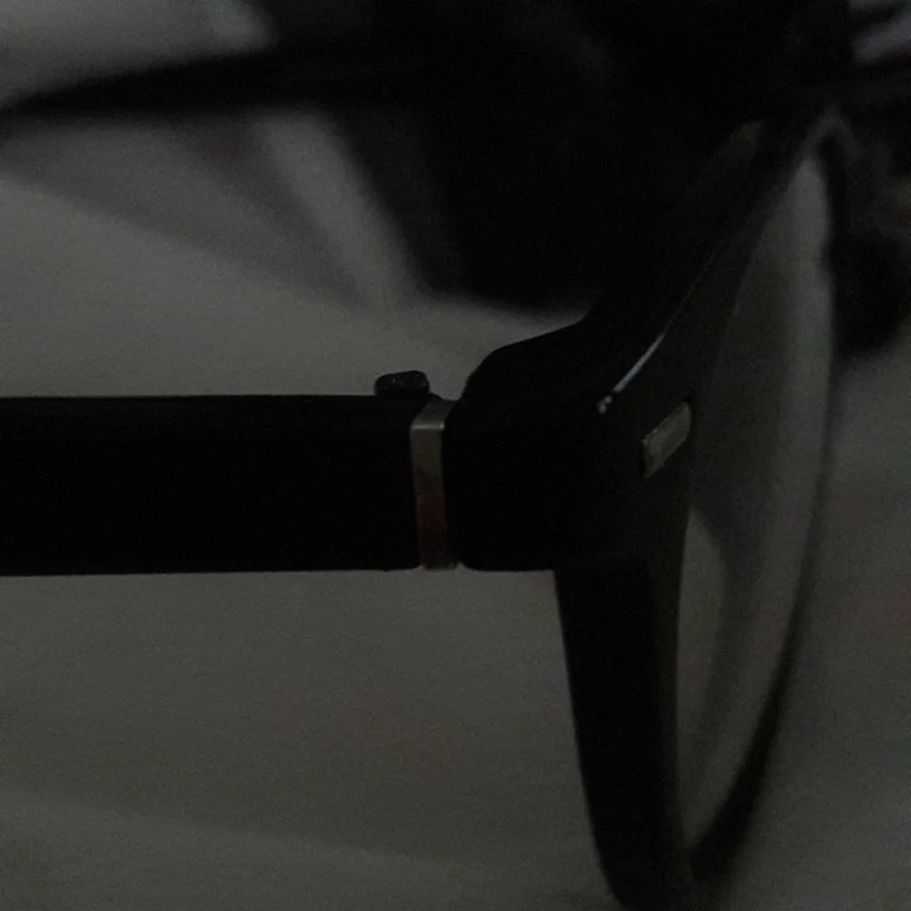 SMNY Steve Madden Blue Light Glasses Black Frame Gray carrying Pouch New